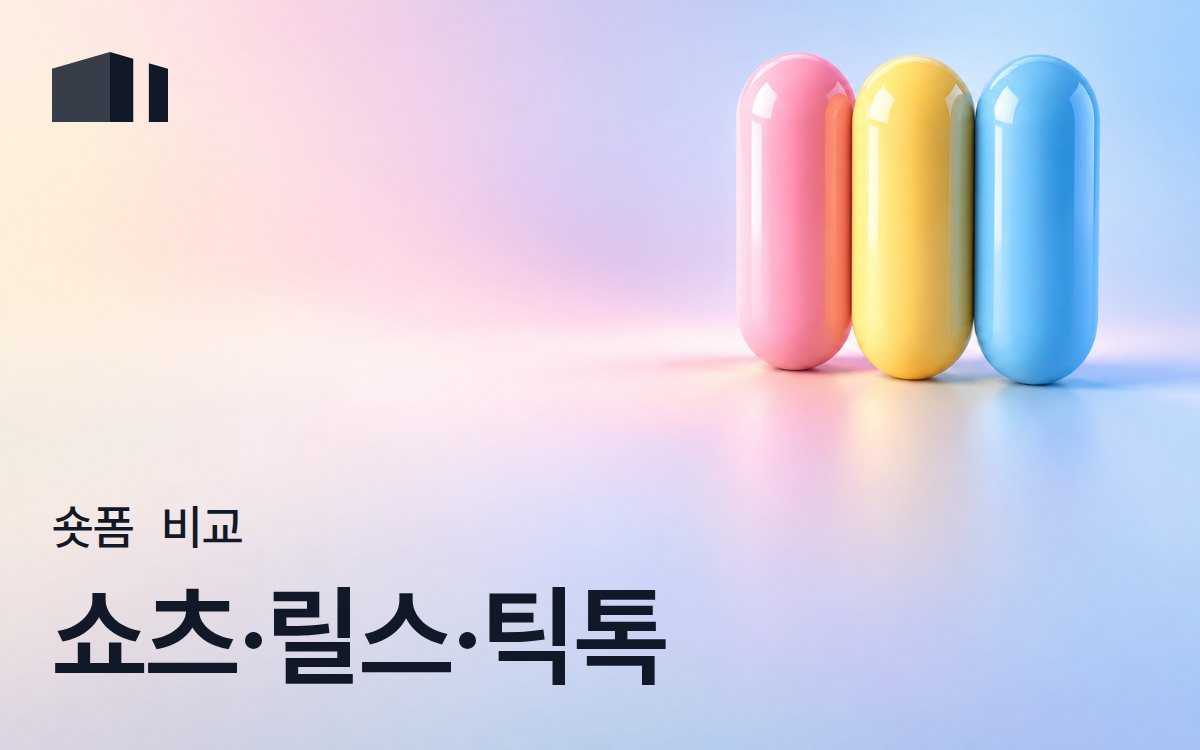 유튜브 쇼츠 vs 릴스 vs 틱톡: 숏폼 협찬 형식 선택 가이드